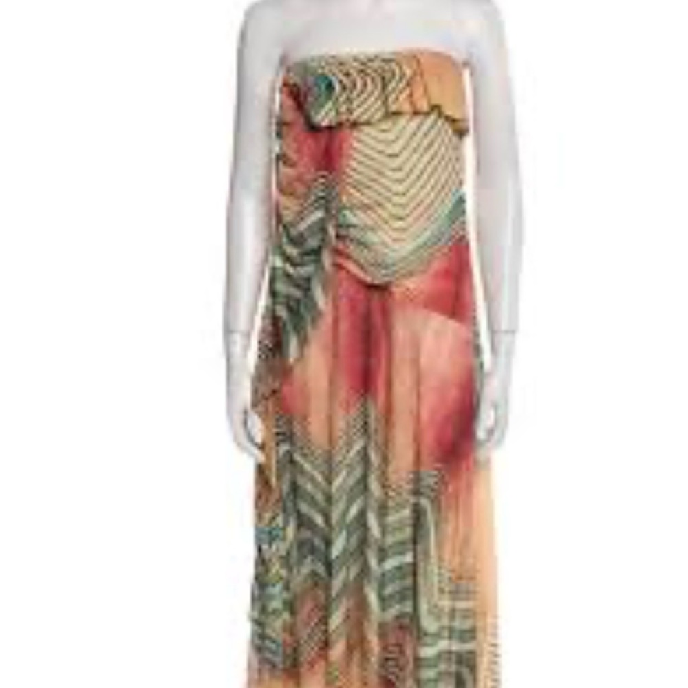 Ulla Johnson 2 Pc Chevron Pattern Maxi Dress - image 6